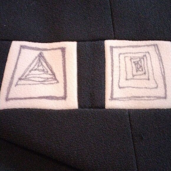 Kenar Black Vintage Sheath Dress - Picture 9 of 10